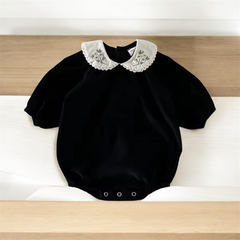 Black Velvet Bodysuit