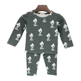 Green Rabbit Night Suit