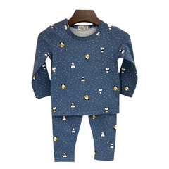 Blue Panda Night Suit