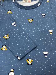 Blue Panda Night Suit