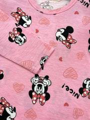 Pink Minnie Mouse Night Suit