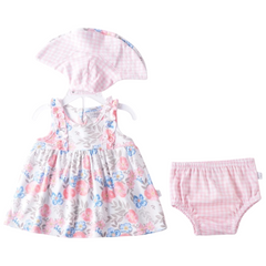 3PC Floral Print Suit