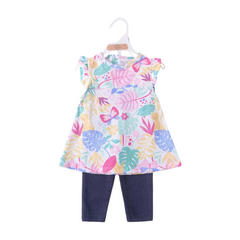 2PC Baby Girl Butterfly Suit
