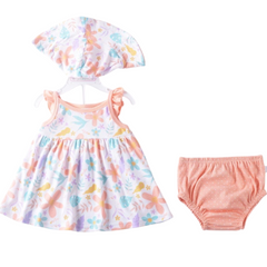 3PC Floral Print Suit