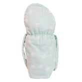 While Polka Dots Feeder Cover