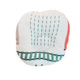 Round Pillow with Road Map Traffic Design