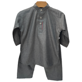 Grey Kurta Shalwar Set