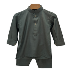 Green Kurta Shalwar Set