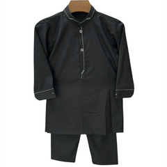 Black Embroidered Kurta Shalwar