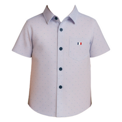 Boy Light Blue Half Sleeves Shirt