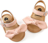 Pink bow Pre walkers