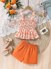 2PC Ruffle Top and Short