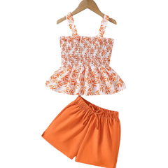 2PC Ruffle Top and Short