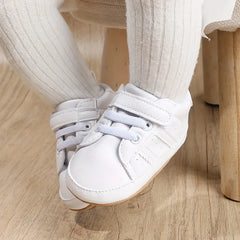 White Pre Walker Shoes
