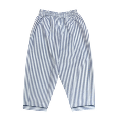 Light Blue Full Sleeves Cotton Night Suit