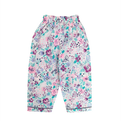 Floral Full Sleeves Cotton Night Suit