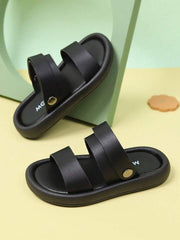 Black Strap Sandal