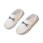Buckle Loafers White