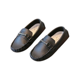 Buckle Loafers Black