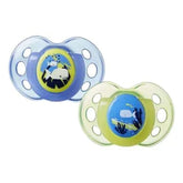 Tommee Tippee Baby Night Time Soother Blue Pack of 2 - TT 433400