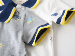 Baby Boy Space Polo T-Shirt