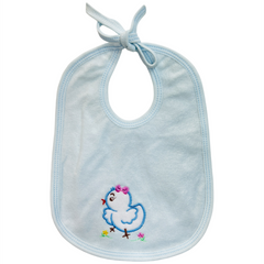 Blue baby Bib