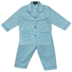 Baby Girl Full Sleeves Butterfly Print Cotton Night Suit