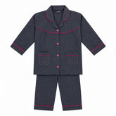 Baby Girl Full Sleeves Cotton Night Suit