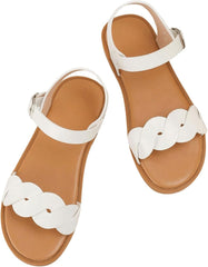Little Princess Baby Girl White Sandals