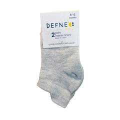 Baby Ankle Trainer Socks – 2 Pair Pack