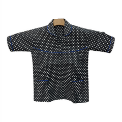 Black Cotton Night Suit