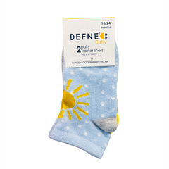 Baby Ankle Trainer Socks – 2 Pair Pack