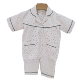 Black Polka Dot Night Suit