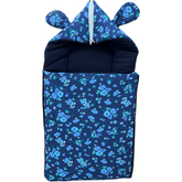 Blue Flower Hooded Carry Nest