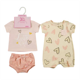 Baby Girl 3 Piece Summer Outfit