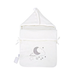 Sunnozy White Hooded Carry Nest