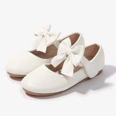 White Bow Pumps