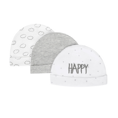 3PK Soft Touch Cap Set