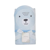 Blue Hooded Bath Towel