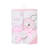2PC Pink Hot Air Balloon Towel