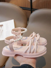 Baby Girl Soft pink Pearl Sandal