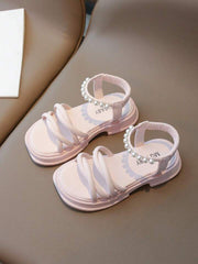 Baby Girl Soft pink Pearl Sandal