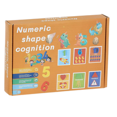 Wooden Letter and Number Shape Toy