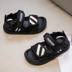 Black Strap Sandal