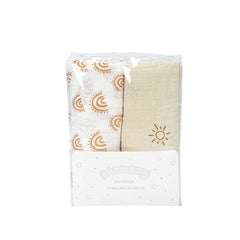 2PK Muslin Wraps