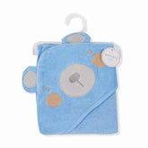 Bath Towel Blue Bear