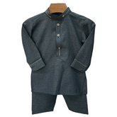 Blue Kurta Shalwar Set