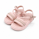 Baby Girl Pink Strap Sandals