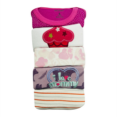 3-6 Month 5PC BodySuit Sets