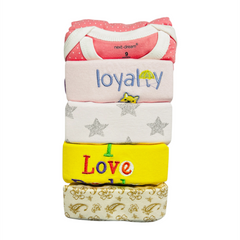 6-9 Month 5PC BodySuit Sets